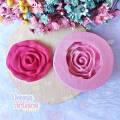 Molde de Silicone Rosa G cód 1420 Brigadeiro Docinho