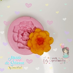 Molde de Silicone Flor Begônia Cód 1761
