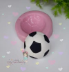 Molde de Silicone Bola de Futebol 2D cód 1648