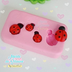 Molde de Silicone Kit Joaninha Cód 456 - comprar online