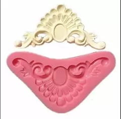 Molde de Silicone Arabesco Cód 1453