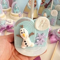 Molde de Silicone Olaf Frozen cód 1811 na internet