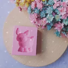 Molde e Silicone Porquinho Cód 1795 - comprar online