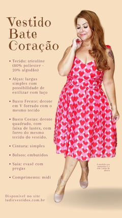 Vestido Bate Coração - comprar online