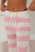 CALÇA TRICÔ COLORS ROSA - DOCE MARRA BEACHWEAR 