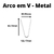 Arco Metal em V 6cm C/50 unidades