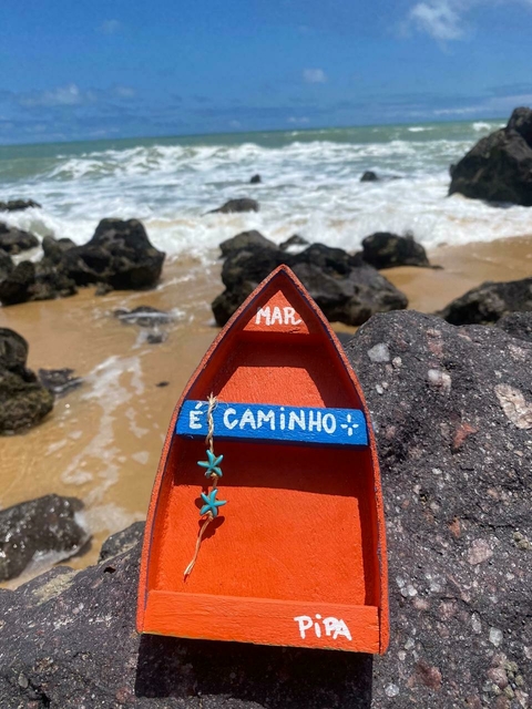 Barquinho Mar é Caminho