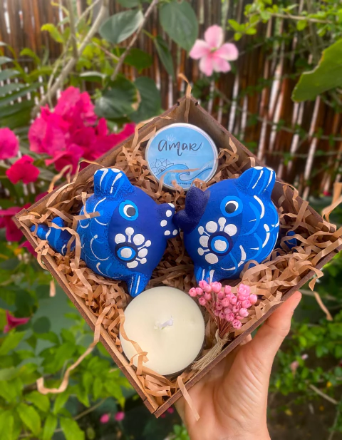 Casal Peixinhos - Cerâmica Potiguar - comprar online