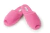 Pantufa Cotton Day Plush Buckle Pink - Chinelaria Rêlaxa Comércio Ltda.