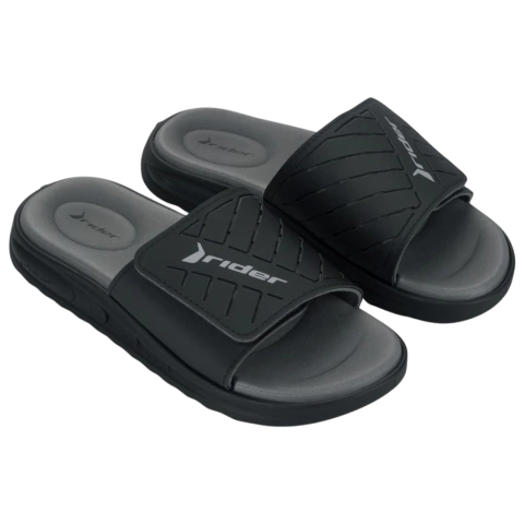 Chinelo Slide Rider R Soft Plus Preto