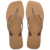 Havaianas Slim Square Logo Metallic Glitter Rose Gold - comprar online