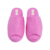 Pantufa Cotton Day Plush Buckle Pink - comprar online