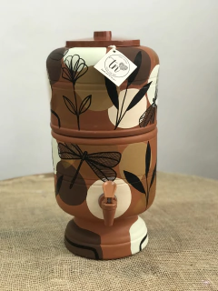 Filtro de barro - Libélula dourada - loja online