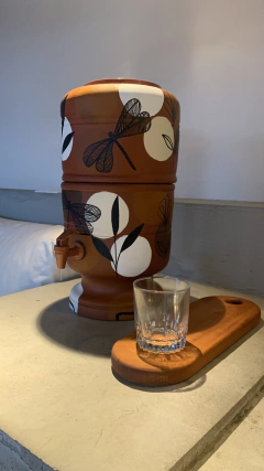 Filtro de barro - Libélula dourada - comprar online