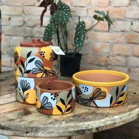 Conjunto pet - Leonita (filtro + comedouro)