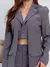 Conjunto Feminino Blazer Colete Duplo Shorts Curto Elegante 1020 - loja online