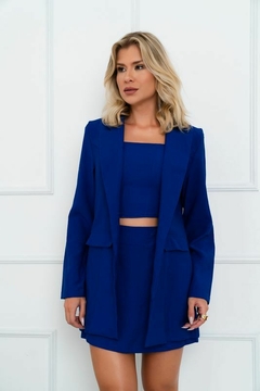 Blazer Alfaiataria Feminino Longo 9749 - comprar online