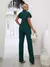 9720a Conjunto alfaiataria de cropped gola alta e calça - comprar online