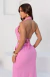 Conjunto Feminino Longo Cropped Frente Única e Saia c/ Fenda 9779 na internet