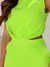 Macacão Longo Elegant com Detalhe na Cintura alfaiataria 9799 - Tropical Fashion
