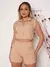 9757a Conjunto Curto Cropeed Colete Cargo e Shorts - loja online