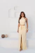 Conjunto Feminino Longo Cropped Frente Única e Saia c/ Fenda 9779 - Tropical Fashion