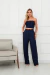 9589a Conjunto Longo Alfaiataria de cropped e calça - comprar online