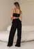 Imagem do 9552a Conjunto longo alfaiataria cropped e calça