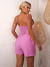 Conjunto Feminino Curto Cropped e Shorts Saia Alfaiataria 9782 - comprar online