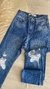 Wideleg Gringa detalhe rasgado cod3086