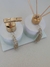 Imagem do Kit Lavabo picolo degradê branco- dourado