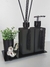 Kit Lavabo total Black bandeja vaso pássaro