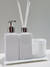 Kit Lavabo Banheiro Luxo - White prata - comprar online