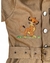Macacão Safari Simba “Rei Leão” bordado frente e costas - comprar online