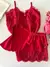 Baby Doll Lacinhos Vermelho - comprar online