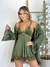 Robe/ Camisola Sem Bojo Verde/Dourado - comprar online