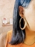 Brinco Forma Orgânico Grande Folheado A Ouro 18k - comprar online