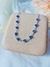 Choker Olho Grego Banhado A Prata 925
