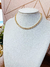 Choker Riviera Transparente Folheado A Ouro 18k - comprar online