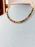 Choker Riviera Gota Colorida Folheado A Ouro 18k - comprar online