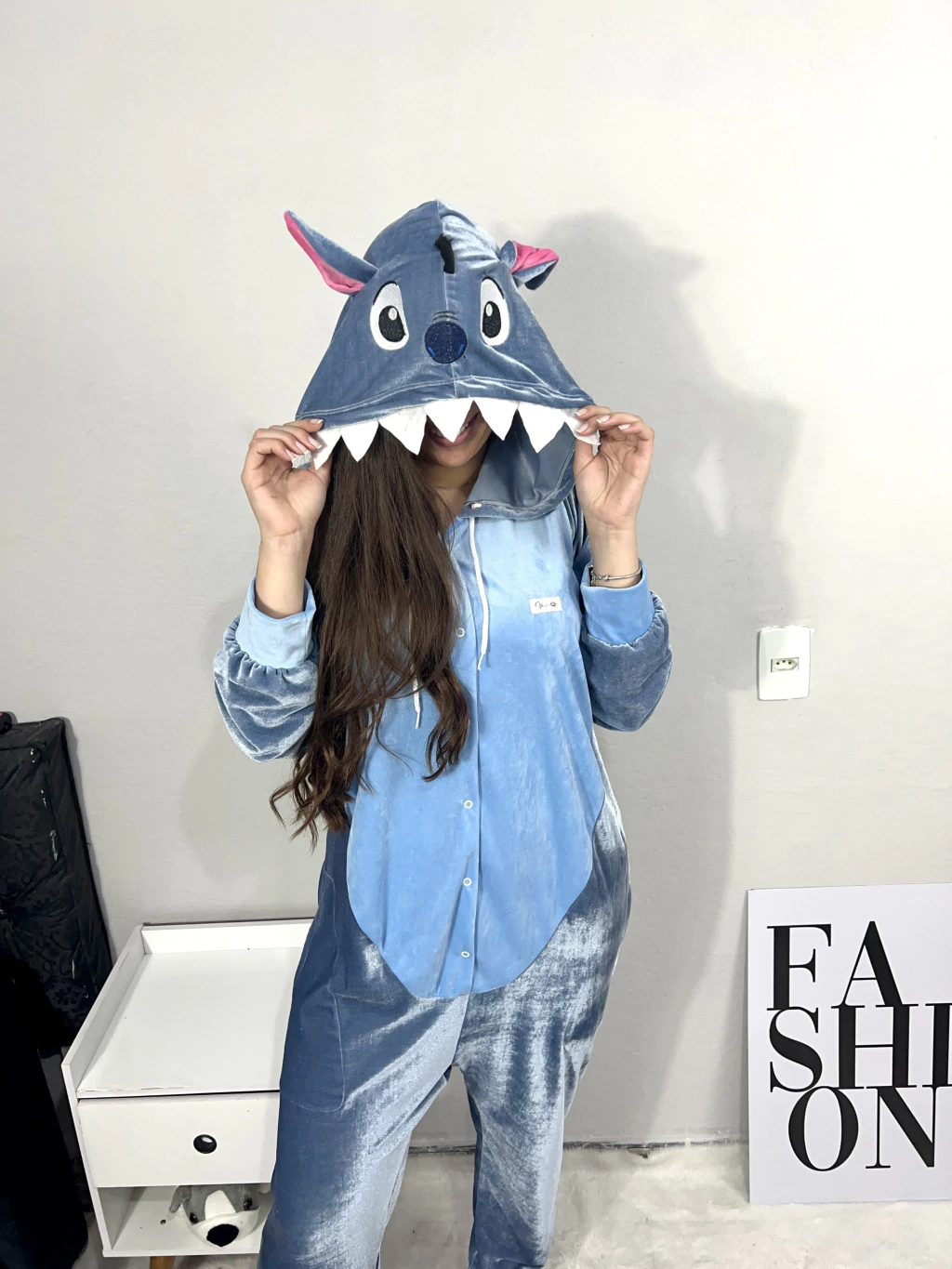 Macacão stitch plush