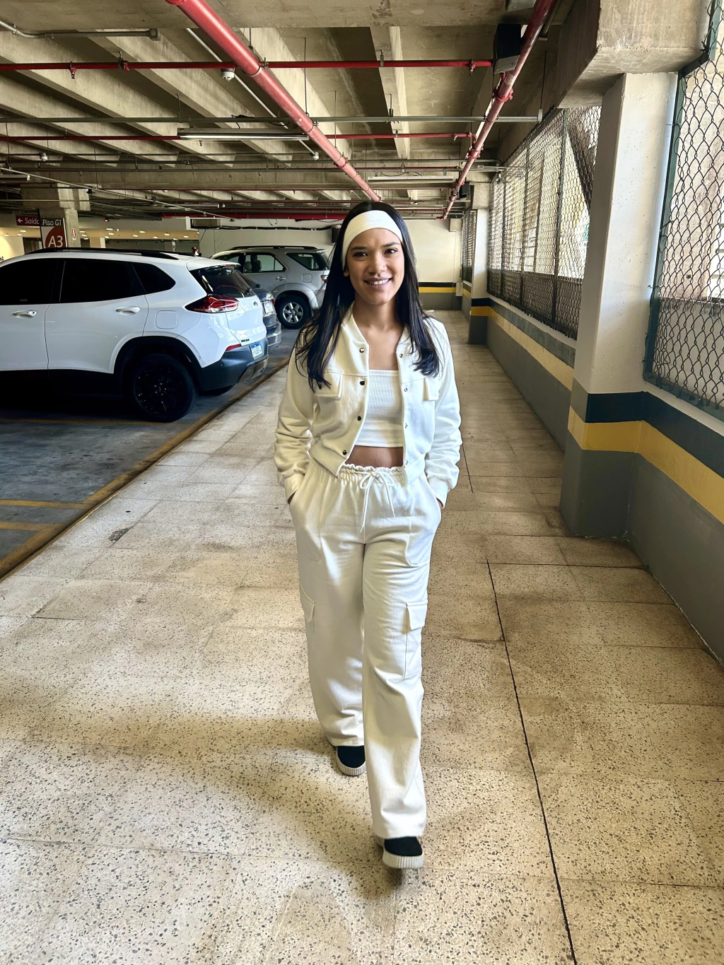 Conjunto Cher Off White