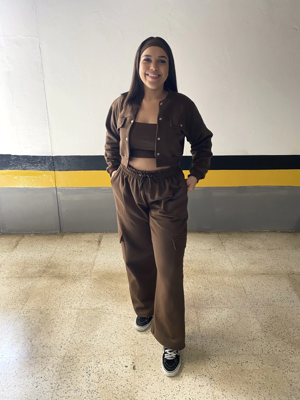 Conjunto Cher Marrom