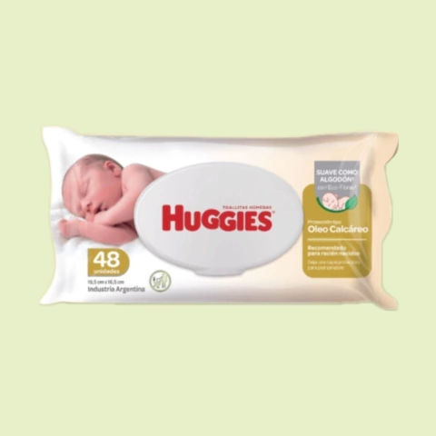 Toallitas Húmedas Huggies con OLEO CALCÁREO NUEVO FORMATO