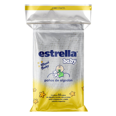 PAÑOS DE ALGODON ESTRELLA x50u - comprar online