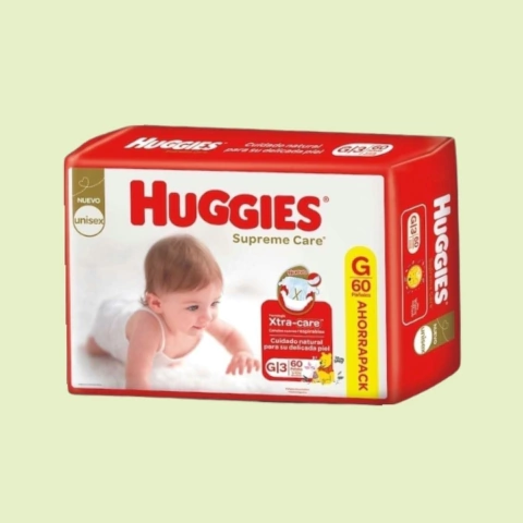 HUGGIES SUPREME CARE M, G, XG, XXG, XXXG