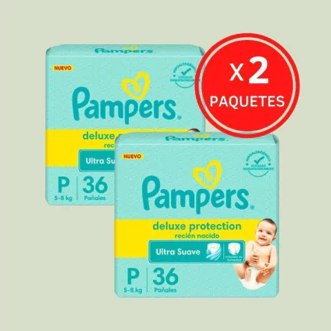 PAMPERS DELUXE Px36 COMPRANDO 2 UNIDADES - comprar online