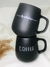 Dupla caneca bojuda coffee e gratidao - Dela Home
