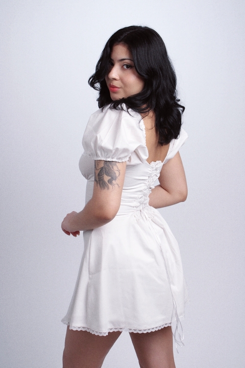 Off-White Jane Corset Dress - buy online