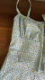 Vestido Corset Helene Floral Azul